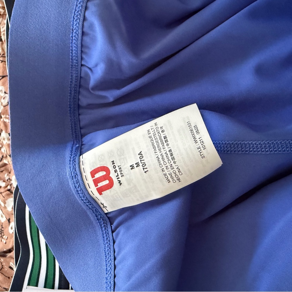 Wilson Winning Tennis Skirt Sun Kissed Blue - Picture 5 of 5